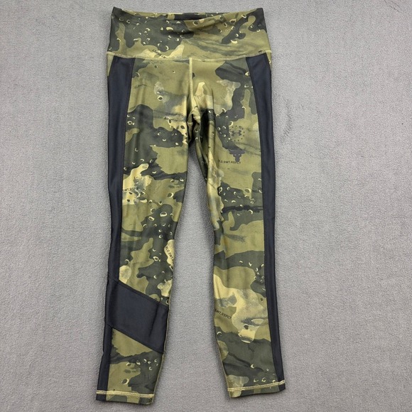 Under Armour HeatGear Camo Compression Leggings Women's Medium Activewear - Picture 1 of 12